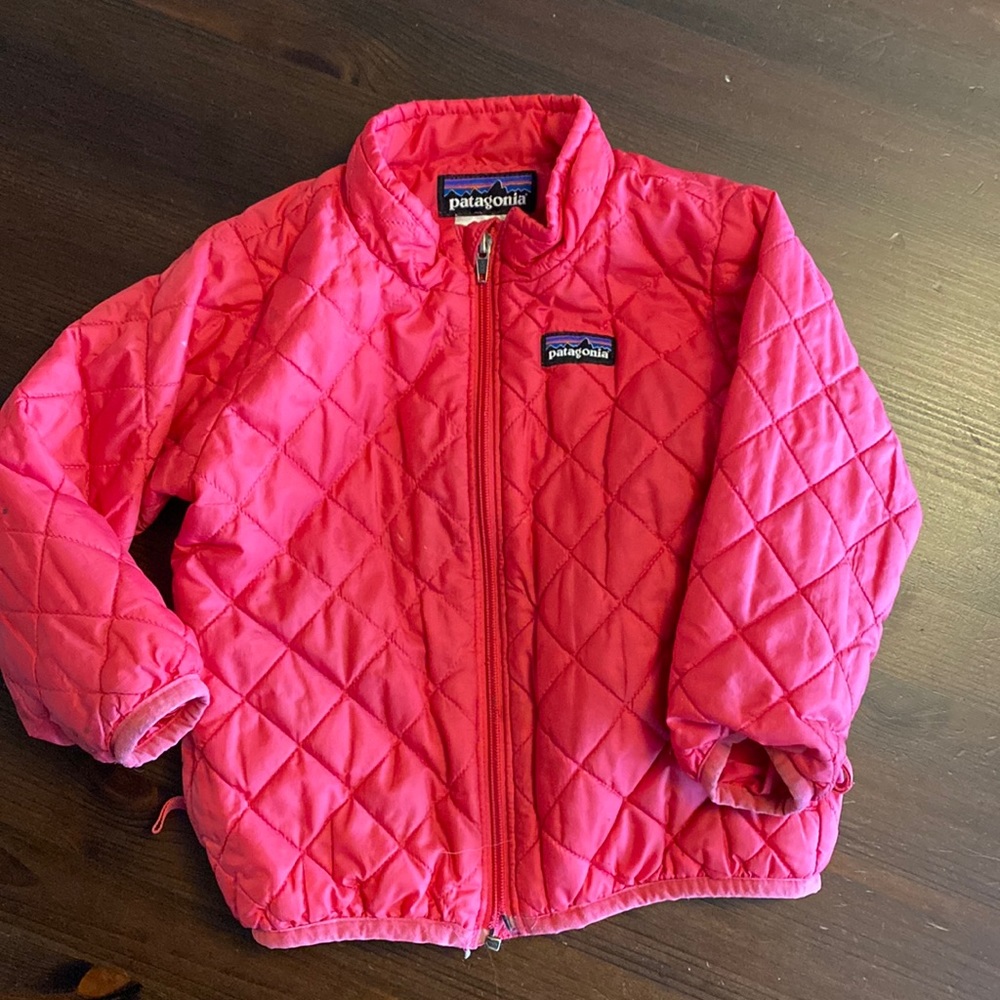 Bring pink Patagonia toddler jacket.